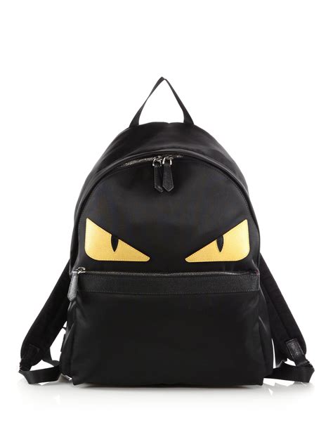 fendi backpack monster online|fendi monster backpack yellow.